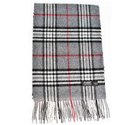 ADAMANT-GERMANIA 100% puro cashmere, sciarpa unisex da uomo/donna - super morbida - 180 cm di lunghezza - TAGLIA STANDARD - tinta unita o a quadretti - sottile pelo soffice, 180cm lang x 28 cm breit