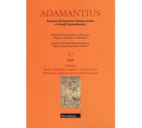 Adamantius. Notiziario del Gruppo italiano di ricerca su «Origene e la tra...