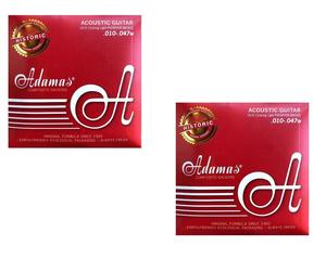 ADAMAS 1616 12 Phosphor Bronze Offerta 2 SET MUTA 12 CORDE PER ACUSTICA 010/047