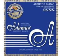 Adamas Akustik-Gitarren Saiten Nuova Phosphor Bronze beschichtet Round Core Satz Extra Light .010-.047 - 1717NURC