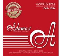 Adamas Corde per Basso Acoustico Phosphor Bronze Set 4 corde Med 5300M
