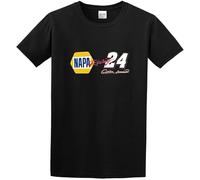 ADAMF WRNNUP Chase Elliott Napa 24 Signature Racing O Neck Men T Shirt Black S
