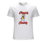 ADAMF WRNNUP Chuck E Cheese'S Pose T Shirt Mens Pizza Retro Restaurant Tee White XL