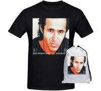 ADAMF WRNNUP Jean Jacques Goldman Singulier Shirts 100 Cotton Men Round Neck Black L