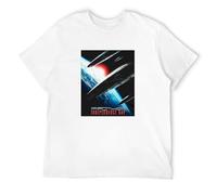 ADAMF WRNNUP Men's Independence Day Movie 100% Cotton T-Shirts White XL