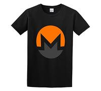 ADAMF WRNNUP Men's Monero Monero Logo Support Xmr Your Favorite Cryptocurrency T Shirt T-Shirts Black 3XL