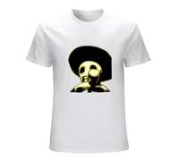 ADAMF WRNNUP Men's Noir Desir Dies Irae Tour Electronica Mens Crew Neck Custom Tee Shirts T-Shirts White XL