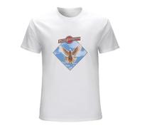 ADAMF WRNNUP Men's Peter Frampton Wind of Change T-Shirts White L