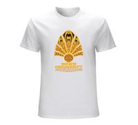 ADAMF WRNNUP Men's Streetwear O-Neck 100 Cotton Bene Gesserit Dune Paul Atreides Sci-Fi Movies Graphic T-Shirts White S