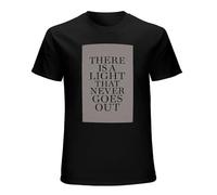ADAMF WRNNUP The Smiths Morrissey There Is A Light Short Sleeves Men's Classic T Shirt Black M