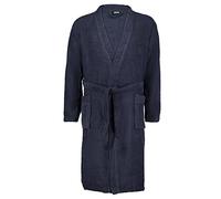Adamo - Accappatoio da uomo blu scuro, taglie grandi, 2XL-12XL, modello "Joey" Blu XXXXXXXXXXL