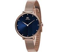 ADAMO Aritocrat 335KKM05 - Orologio da donna e ragazza, quadrante blu