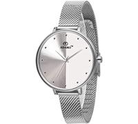 ADAMO Aritocrat 335SSM01 - Orologio da donna con quadrante bianco