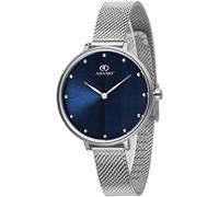 ADAMO Aritocrat 335SSM05 - Orologio da donna e ragazza, quadrante blu