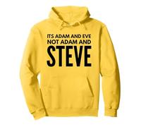 Adamo ed Eva Non Adamo e Steve Felpa con Cappuccio