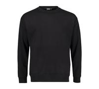ADAMO Felpa girocollo serie KOS taglie forti 2XL-14XL Uomo, Nero , 7XL