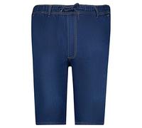 ADAMO Jeans corti da uomo, taglie grandi, 2XL-12XL, Blu, XXL plus