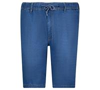 ADAMO Jeans corti da uomo, taglie grandi, 2XL-12XL, celeste, 4XL
