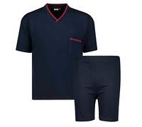 ADAMO Pigiama da 10XL blu scuro, blu navy, 6XL Große Größen