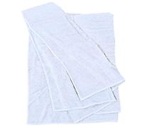 ADAMO Telo mare XXL 100% cotone - 155 x 220 cm, bianco 100 - XXL asciugamano da sauna - telo da bagno in taglie forti - asciugamano da doccia & asciugamano da sauna
