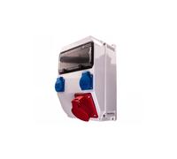 ADAMÓW Distributore edile 32A/5P 2x2P+Z 9036136W
