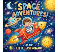 Adam's Deep Space Journey: A Bilingual Coloring Book Adventure for Kids (English & Arabic)