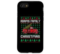 Adams Family Ugly Christmas Sweater Red Truck Funny Xmas Custodia per iPhone SE (2020) / 7/8