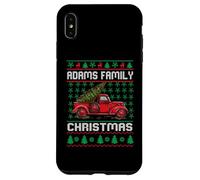 Adams Family Ugly Christmas Sweater Red Truck Funny Xmas Custodia per iPhone XS Max