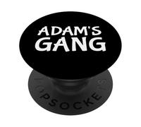 Adam's Gang First Name Adam Bachelor Party Wedding PopSockets PopGrip Adesivo