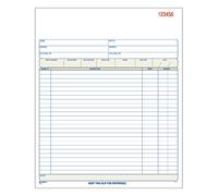 Adams Libro degli ordini, 20 x 27 cm, 3 pezzi, senza carbone, set da 50, bianco, canarino, rosa (TC8100)