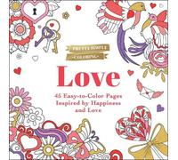 Adams Media Pretty Simple Coloring: Love (Tascabile) Pretty Simple Coloring