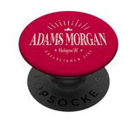 Adams Morgan Washington DC Moderno PopSockets PopGrip Adesivo