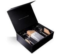 ADAMUS GIN - Gin Adamus Organic Dry Gin Premium Pack - Set con 2 Bicchieri da Gin Originali Adamus - Coppe da Gin in Vetro - 44,4% Vol. 700 ml