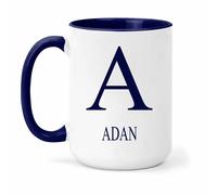 Adan Nome & Iniziali Tazza - Regalo IN Molti Colori Per Tè O Caffè