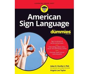Adan R. Penilla Angela American Sign Language For Dummies with Onl (Tascabile)