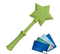 Adaobbt Bacchetta per carte di credito, bacchetta con carta di credito, bacchette magiche stampate 3D per pagare senza contatto, porta carte, per carte di credito