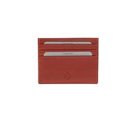 Adapell Porta carte di credito in pelle - Porta carte di credito piccolo - Porta carte in vera pelle - Porta carte unisex - Capacità fino a 8 carte, Tegola, Talla única