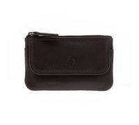 Adapell® Portafoglio unisex in vera pelle bovina - Portamonete, porta carte, portachiavi - capacità fino a 14 carte., marrone, Taglia unica, Super soft: