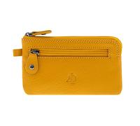 Adapell Portamonete - Portamonete in pelle - Portafoglio uomo - Portamonete donna - Portamonete, porta carte - Capacità 12 carte, Mostarda, Talla única