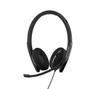 EPOS I SENNHEISER Adapt 160T ANC USB-C - Adapt 100 Series - Cuffie on-ear - Wired - Cancellazione attiva del rumore - USB-C - Nero - Certificato per Microsoft Teams, ottimizzato per UC