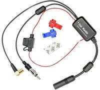 Adaptador DAB+FM 3 En 1 Para Radio De Coche Antena FM DAB Transmisión Digital SMB A DIN Amplificador De Antena Para Estéreo De Coche Compatible Con Sony Pioneer Kenwood Y Blaupunkt