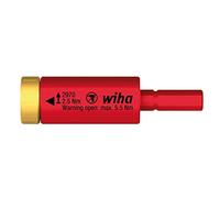 Wiha Adattatore dinamometrico easyTorque electric 41343, 2,5 Nm per slimBits e supporto slimVario®