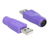 DELOCK 65461 - Adattatore da presa PS2 a connettore USB A