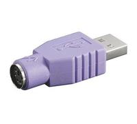 ADAPTADOR DELOCK USB A PS/2 PARA TECLADO