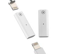 Adaptador Lightning a Lightning (2Pack) per Apple Pencil 1.ª generación iPad Pro Pen Cargador de repuesto Adaptador de carga Conector Accesorios per Apple Pencil 1.ª generación dongle de repuesto