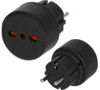 TRA IT SK - Adattatore da viaggio Italia/contatto di messa a terra