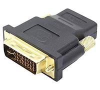 adaptare 20101 Adattatore Connettore DVI 24 + 5 pin/Presa HDMI placcato oro