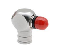 Adaptateur Basse Pression Pour Plongée En Apnée - Connecteur Pivotant De 1,18 Pouces | Adaptateur De Régulateur En Laiton Chromé-Rotation À 360 Degrés, Idéal Pour La Plongée Sous-marine, La Pêche Sous