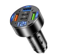 Adaptateur de chargeur de voiture - chargeur de, de voiture USB Tipo C ultra rapide multiport | Tipo C Pd adaptateur de prise de téléphone portable à