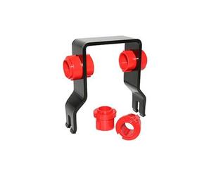 Adaptateur porte velo de toit peruzzo special downhill pour roue avant axe 12mm 15mm 20mm